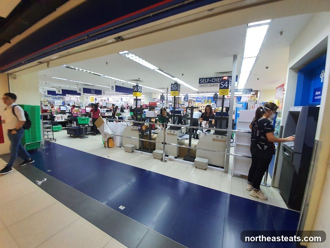 Supermarket Checkout Area
