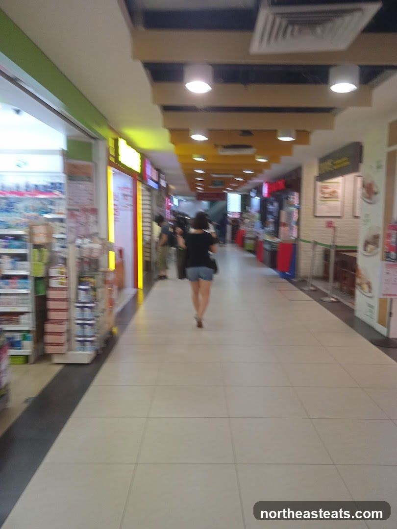 Indoor Shopping Mall Corridor