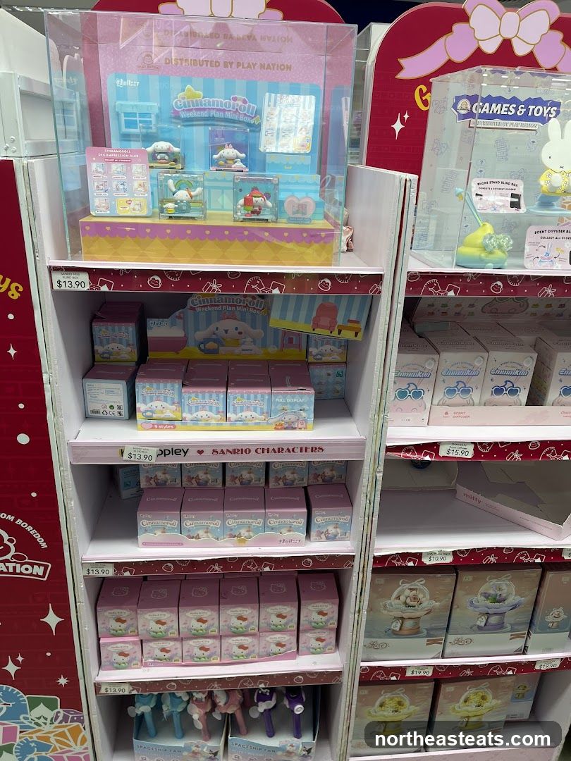 Sanrio Character Merchandise Display