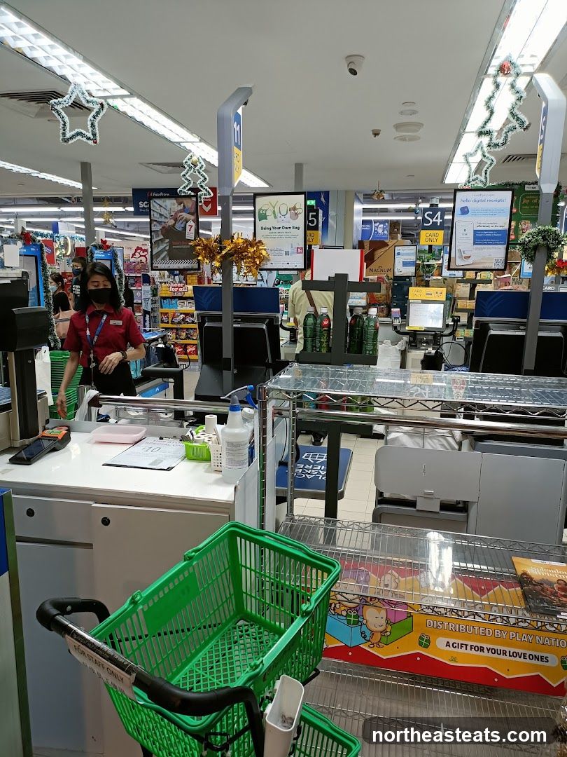 Supermarket Checkout Area