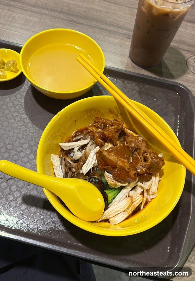 Noodles with Meat and Broth