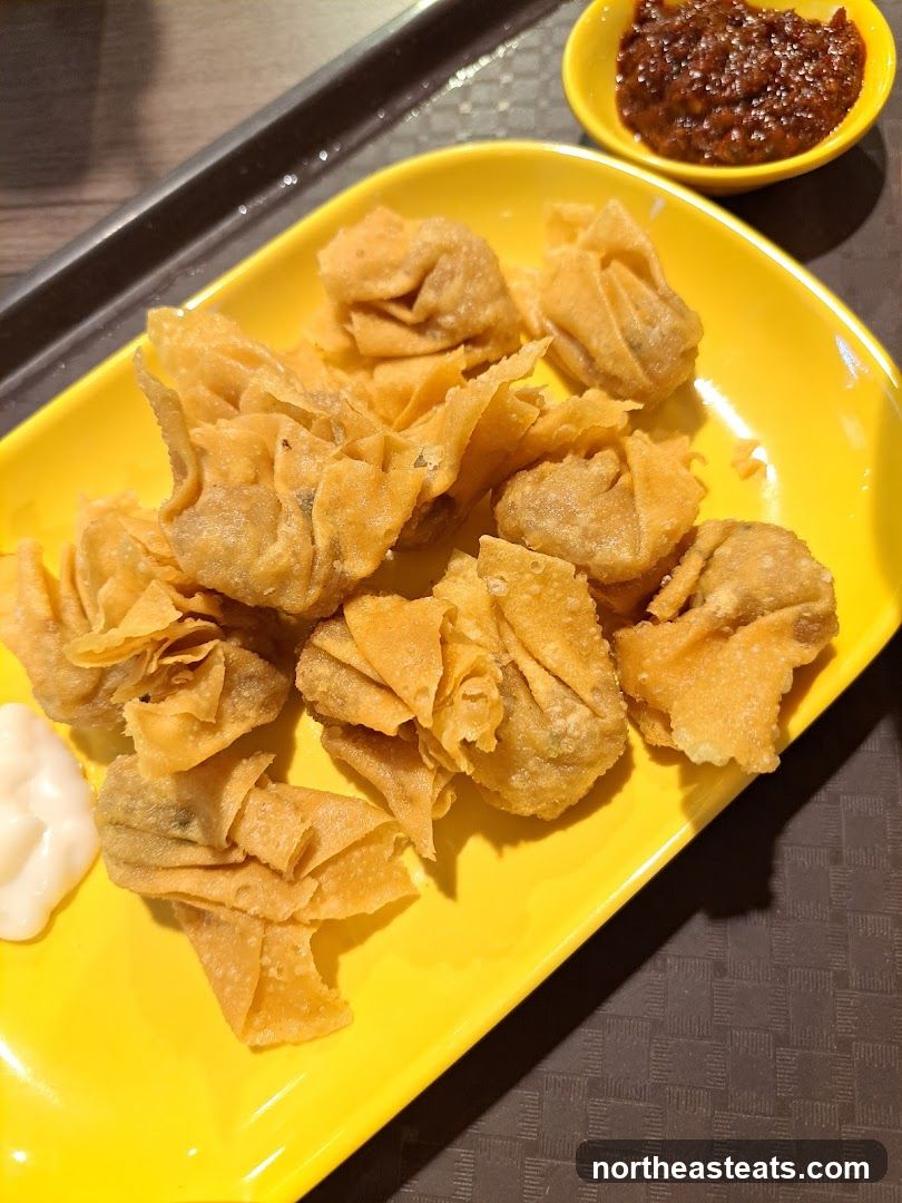 Fried Wontons with Dipping Sauces