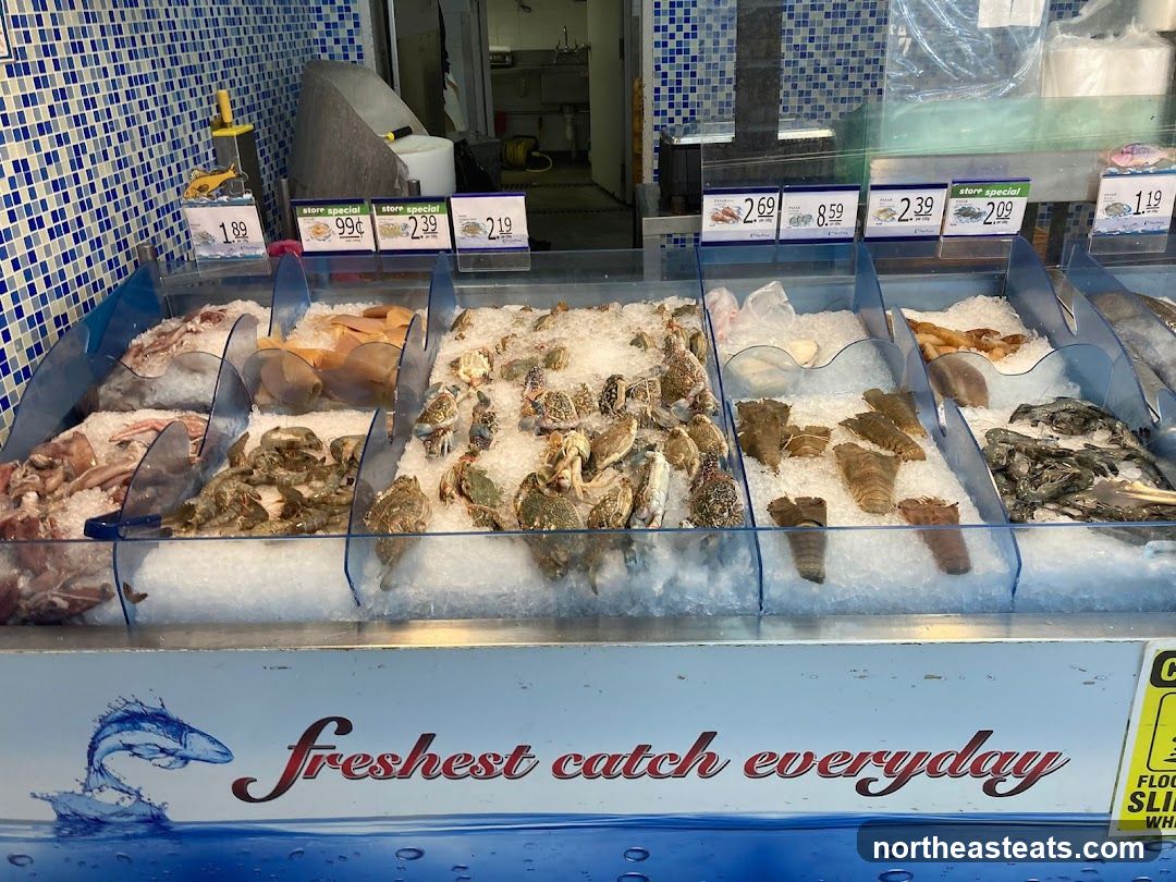 Fresh Seafood Display