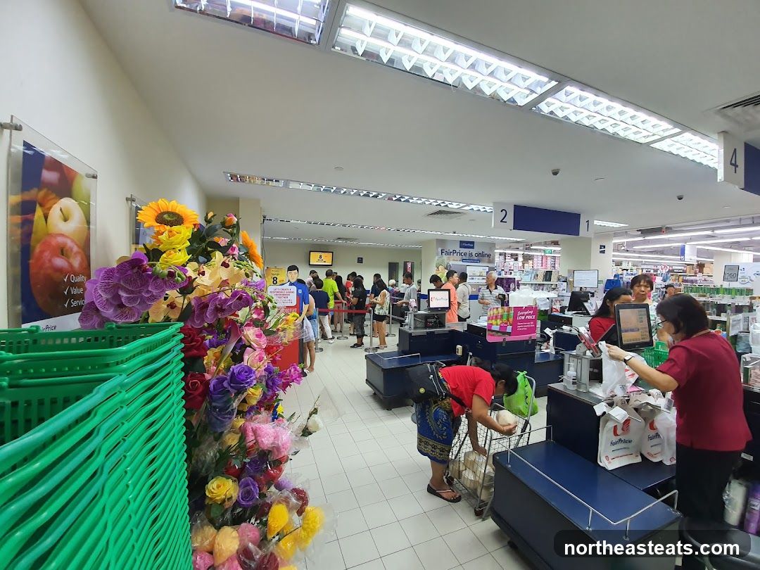 Supermarket Checkout Area