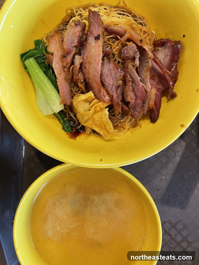 Char Siu Noodles with Soup