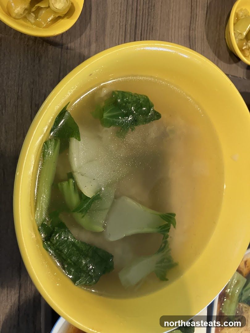 Bok Choy Soup