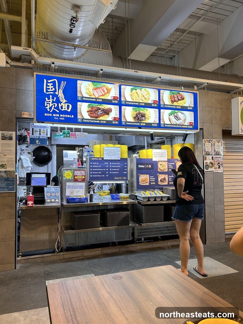 Noodle Stall Counter