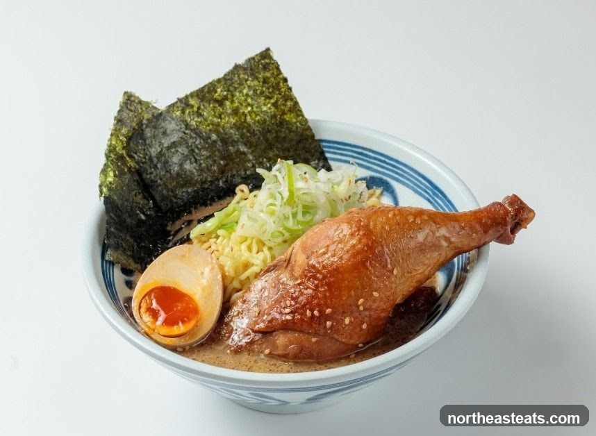 Ramen with Chicken Leg