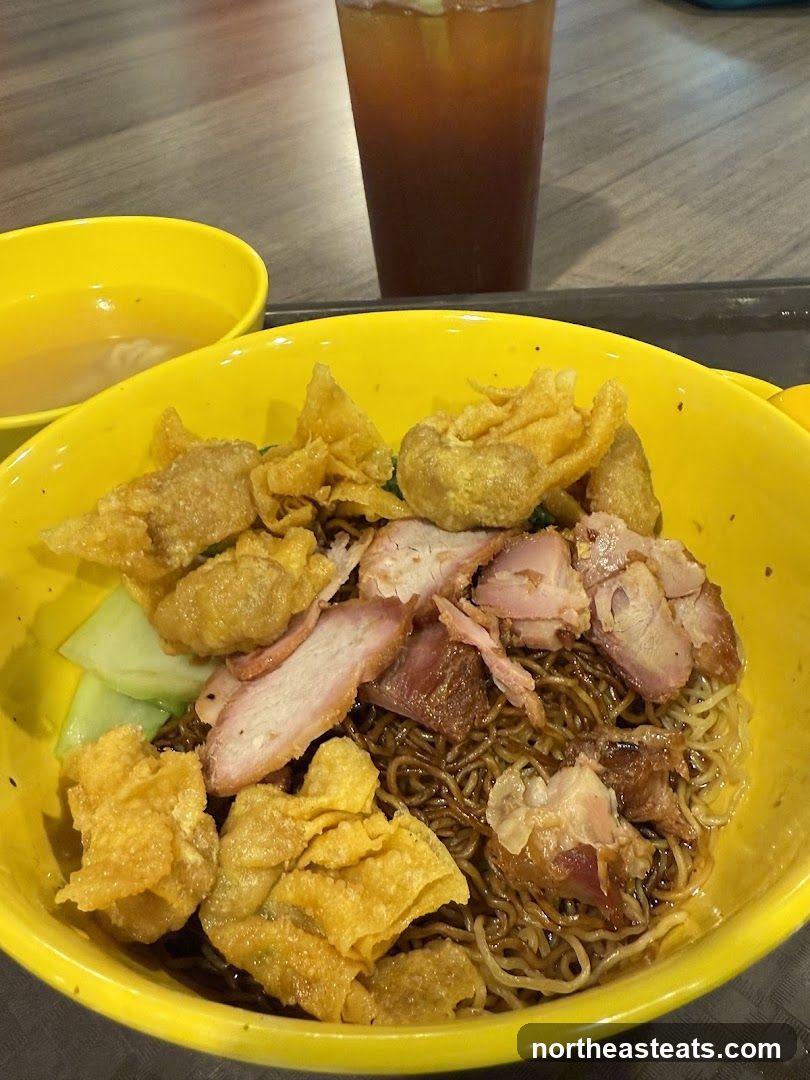 Noodles with Char Siu and Wontons