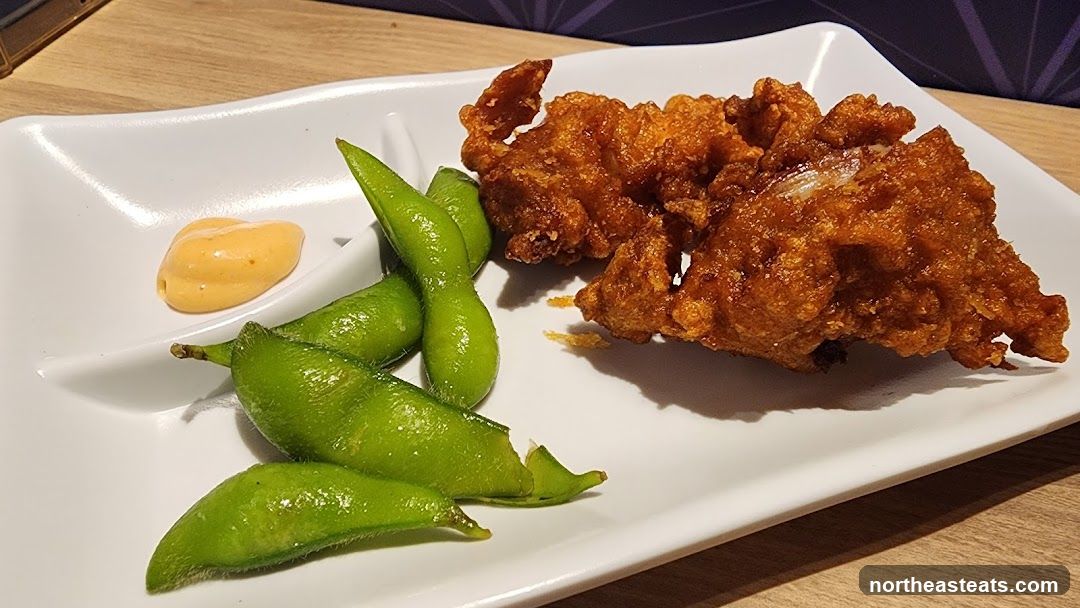Fried Chicken and Edamame