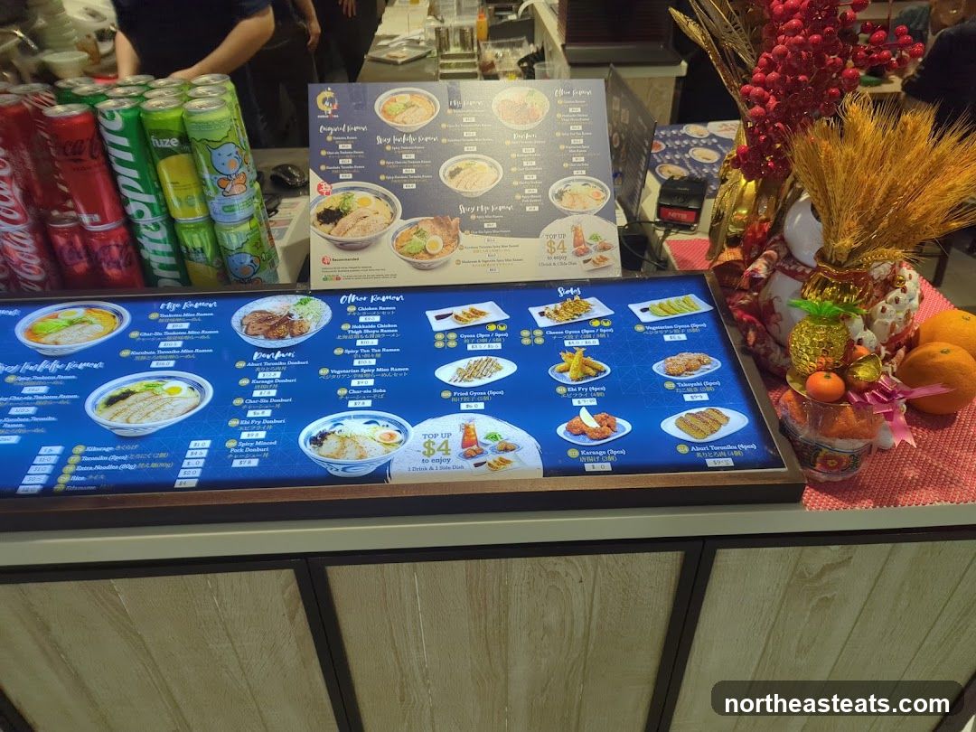 Ramen and Donburi Menu