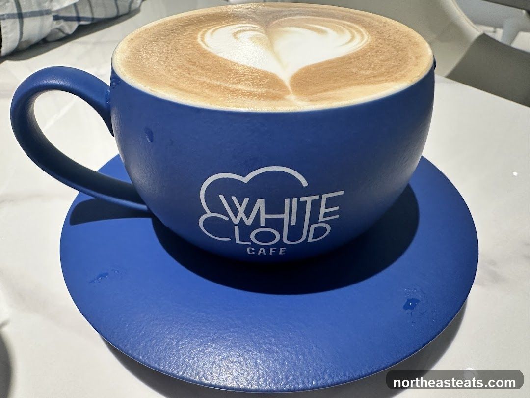 Latte with Heart Art