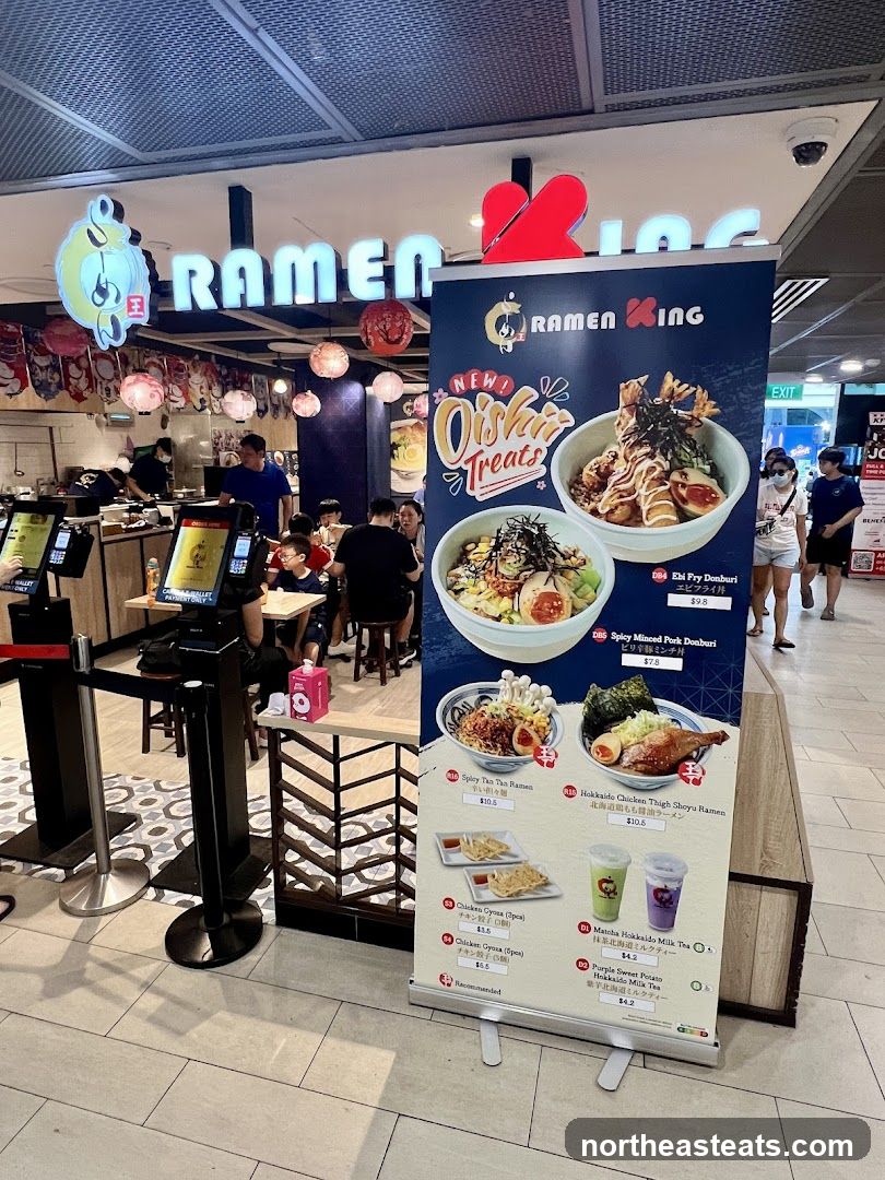 Ramen King Menu