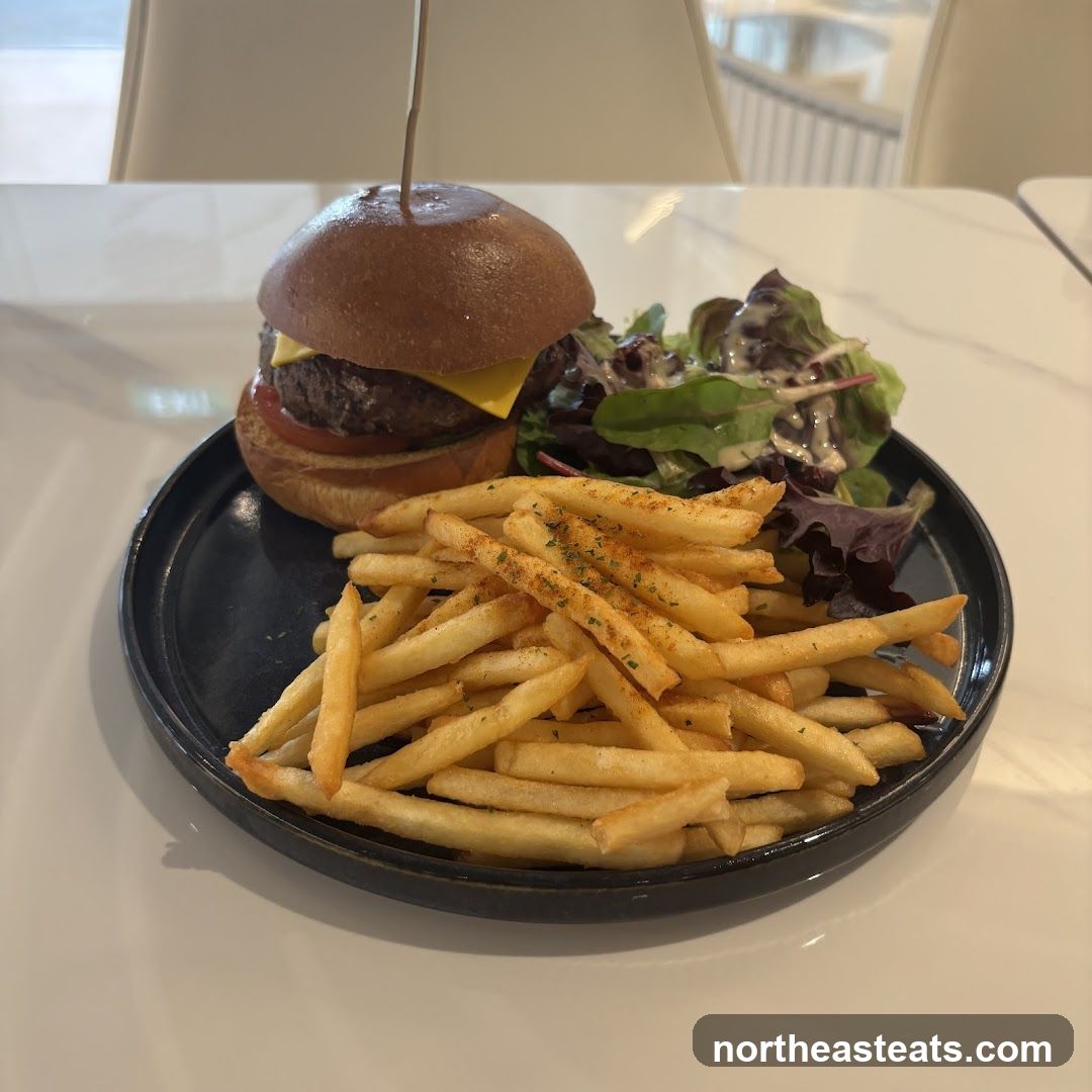 Burger and Fries