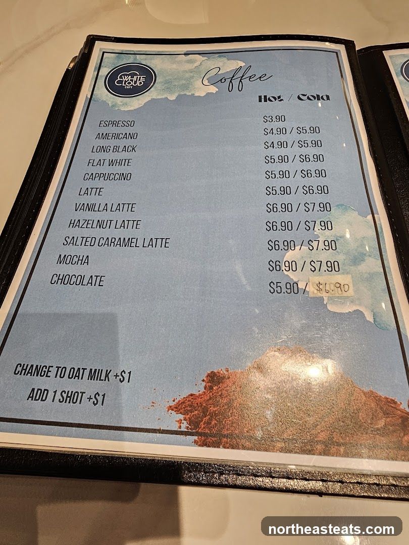 Coffee Menu