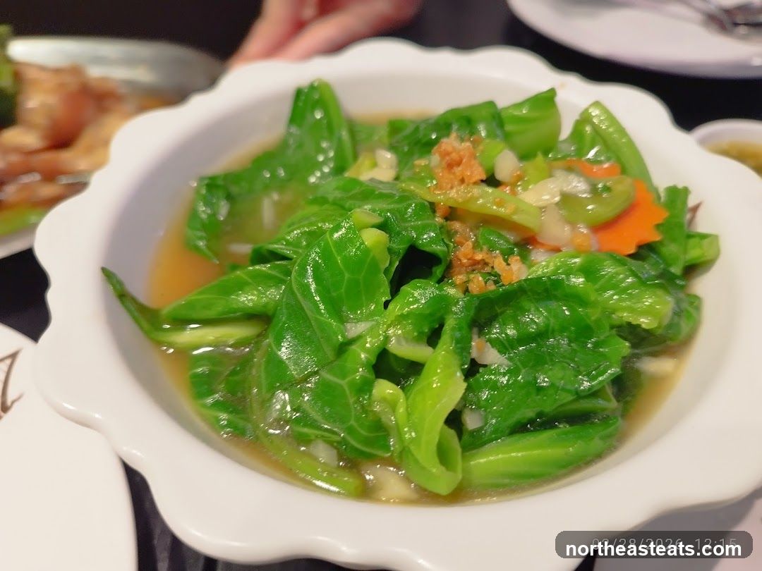 Stir-fried Greens with Garlic