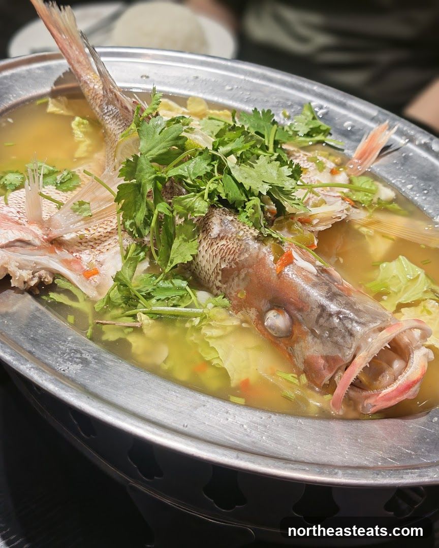 Steamed Fish with Herbs