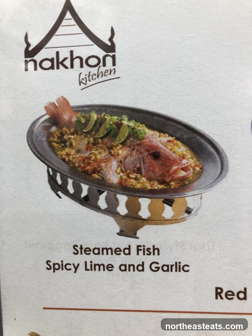 Nakhon Kitchen Menu