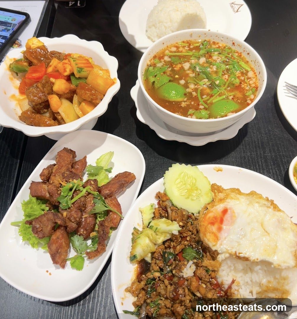 Thai Food Spread