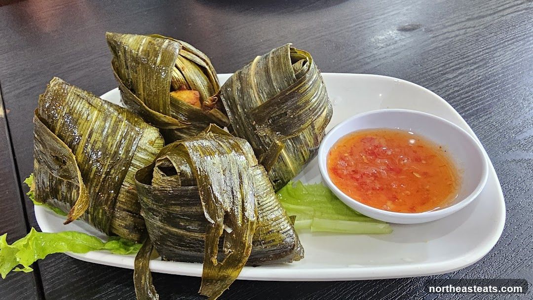 Chicken Wrapped in Pandan Leaves