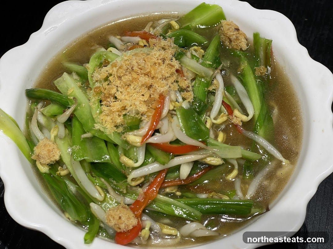 Stir-fried Vegetables with Bean Sprouts