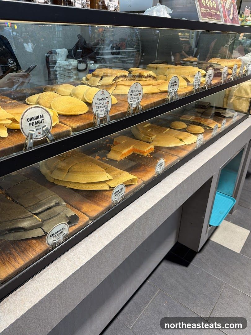 Pancakes in Display Case