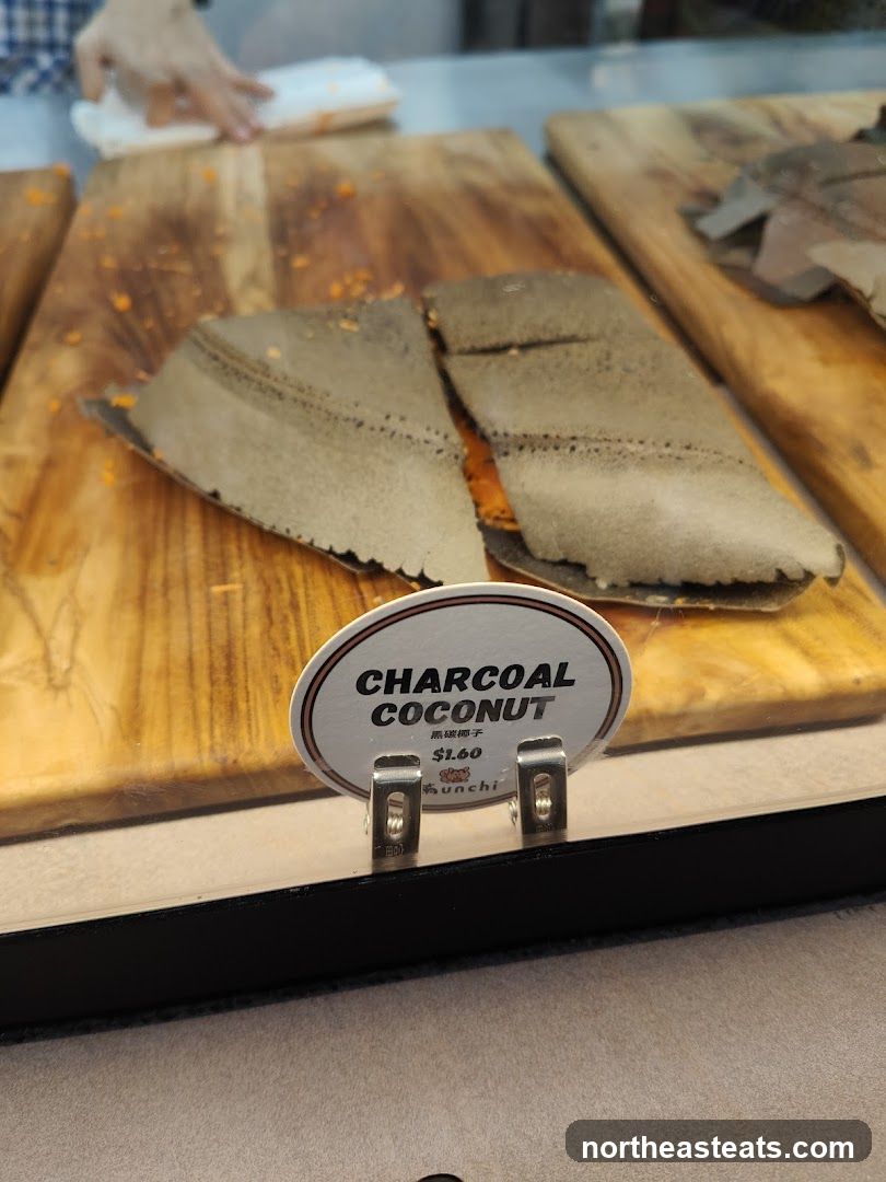 Charcoal Coconut Pancake