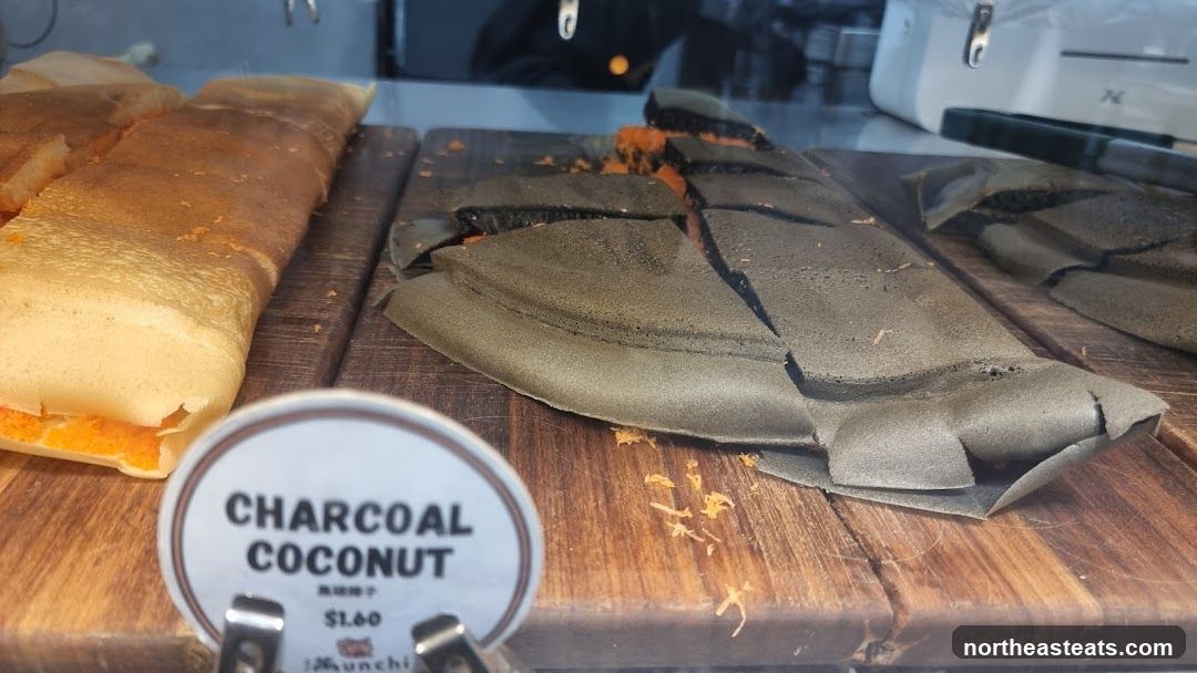 Charcoal Coconut Pancake