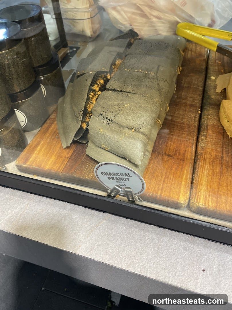 Charcoal Peanut Pancake