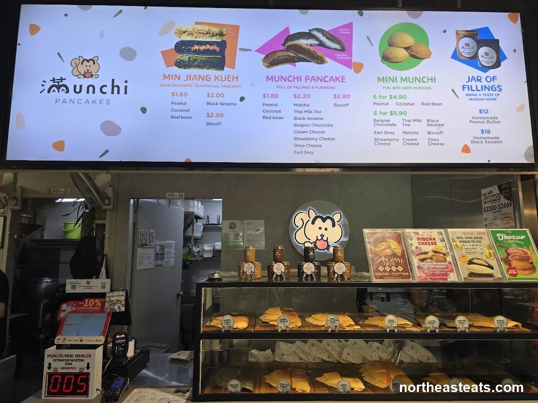 Pancake Shop Menu and Display