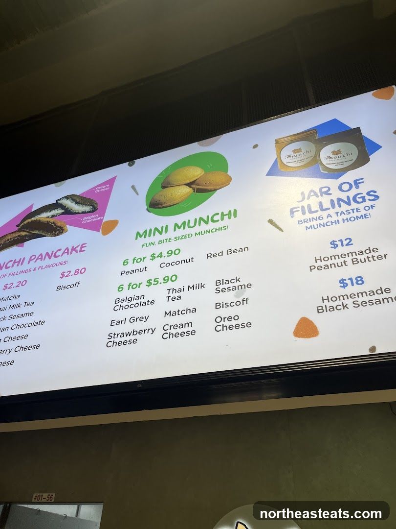 Munchi Menu