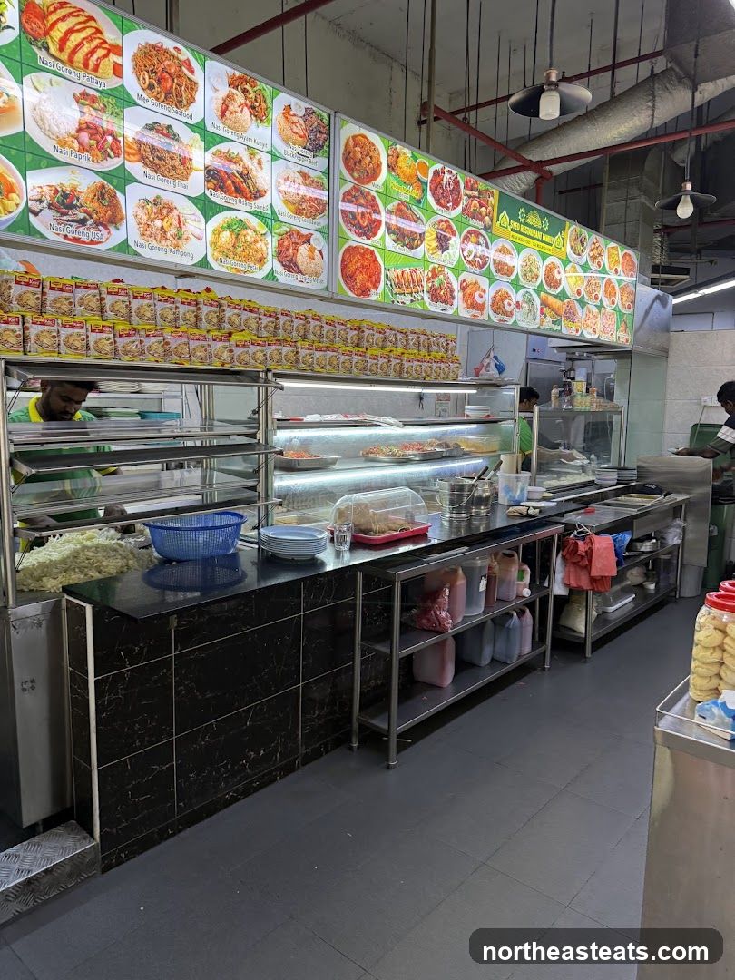Food Stall Display