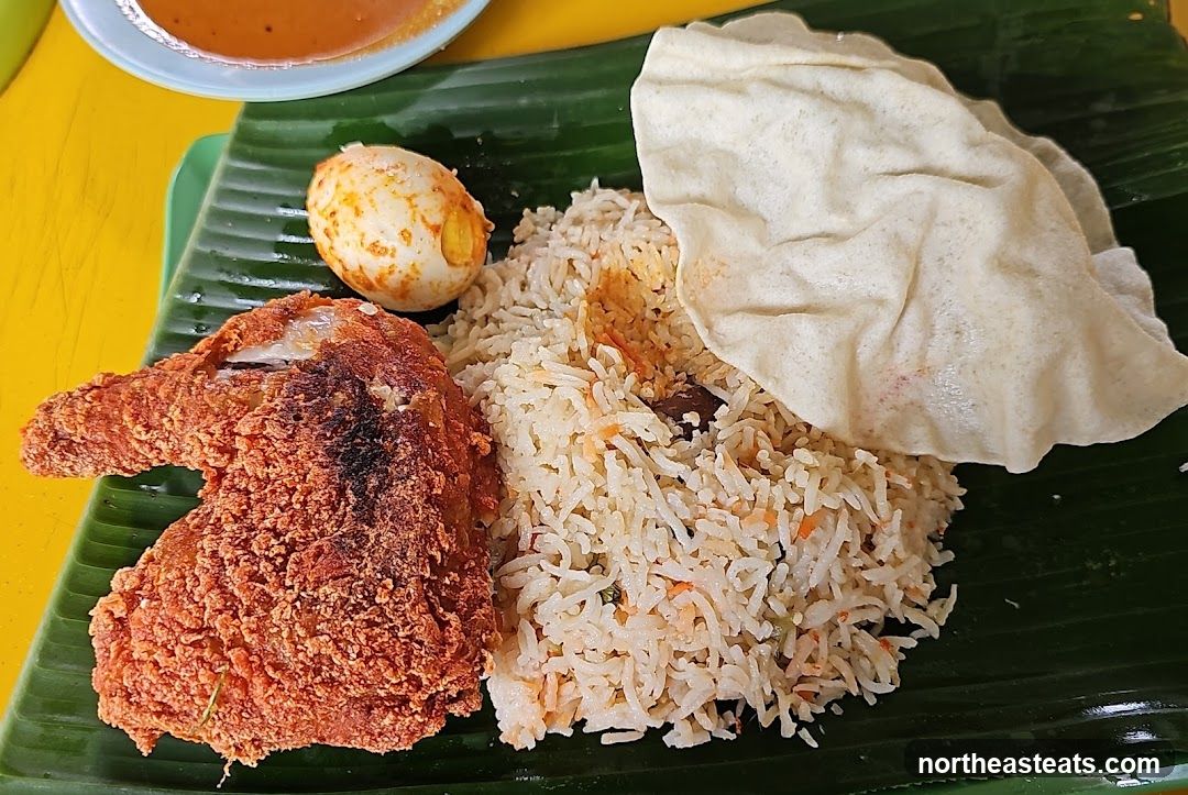 Fried Chicken Rice Plate