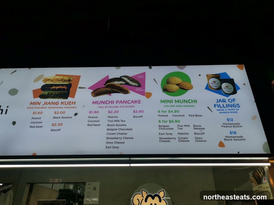 Munchi Menu