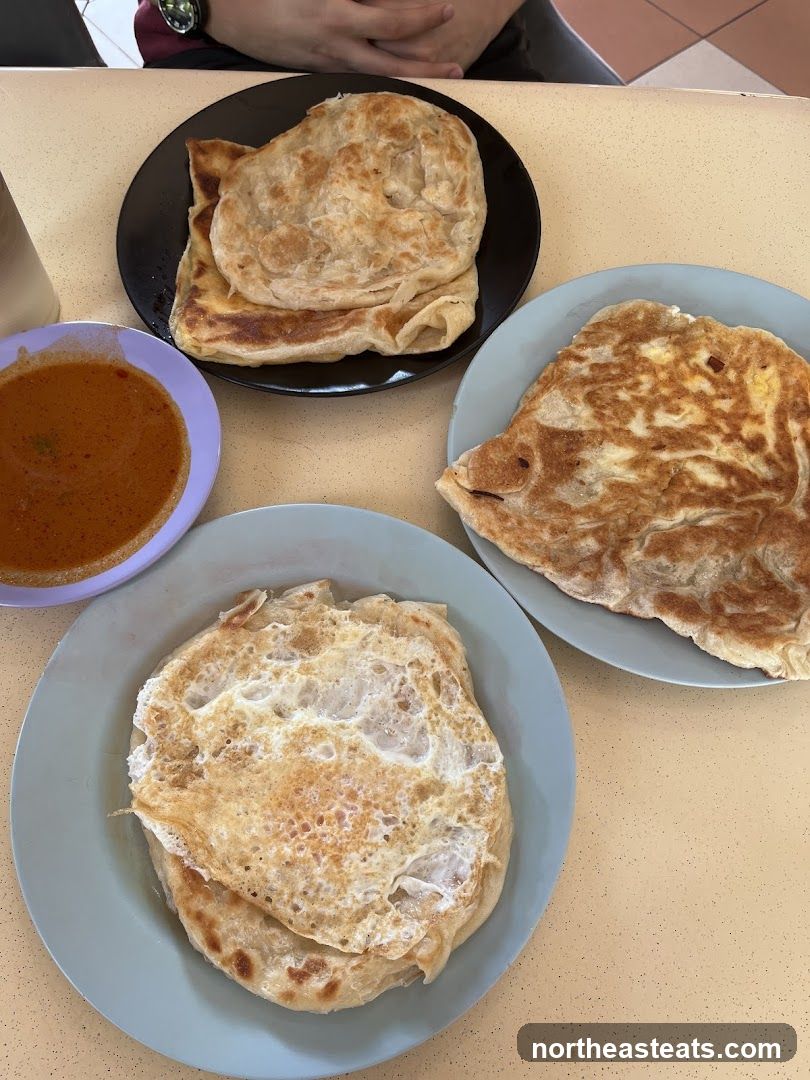 Roti Canai with Curry
