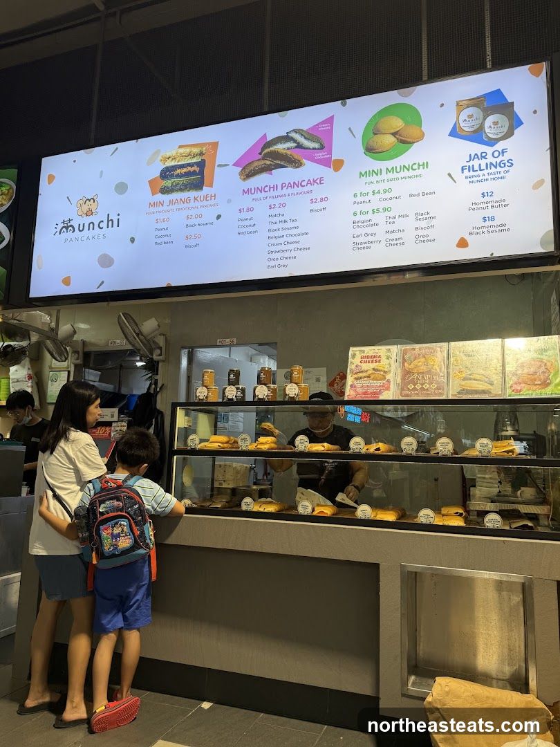 Munchi Pancakes Menu