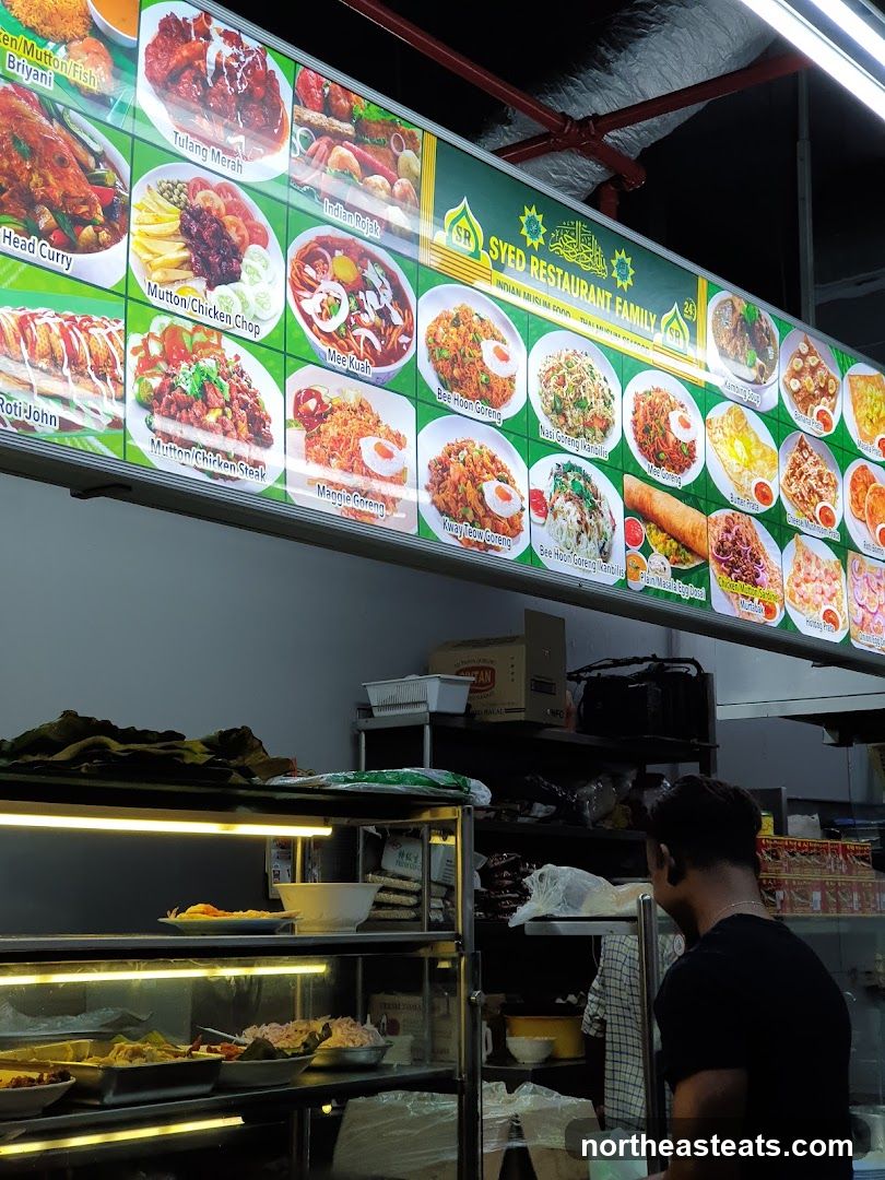 Syed Restaurant Family Menu