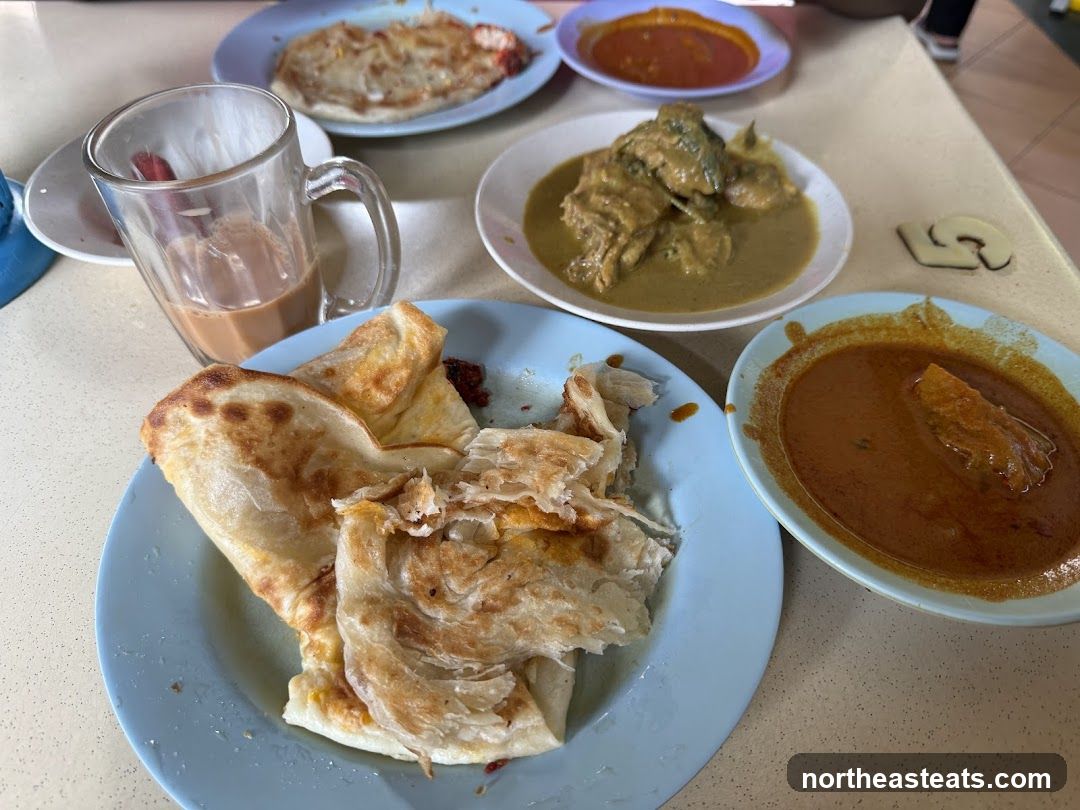 Roti Canai and Curry