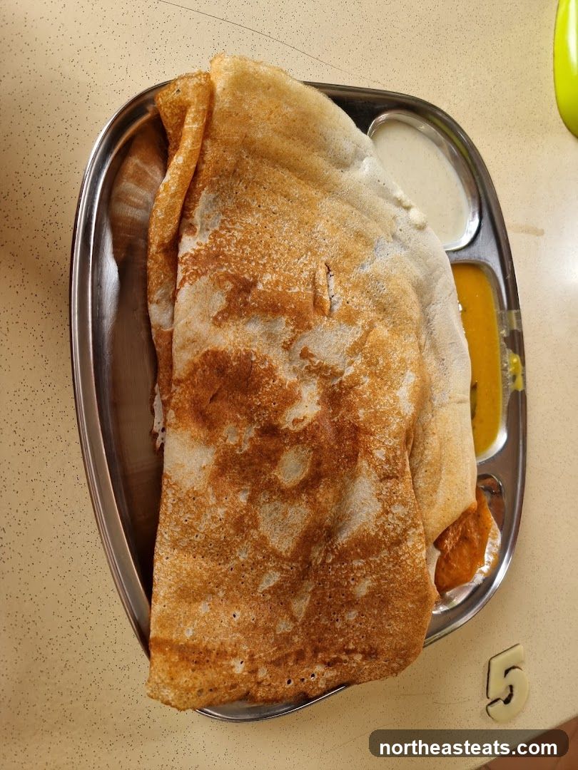 Dosa with Accompaniments