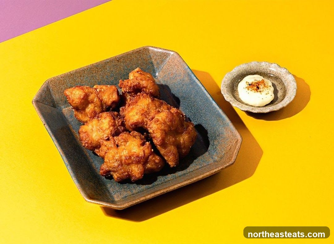 Fried Chicken Bites with Dip