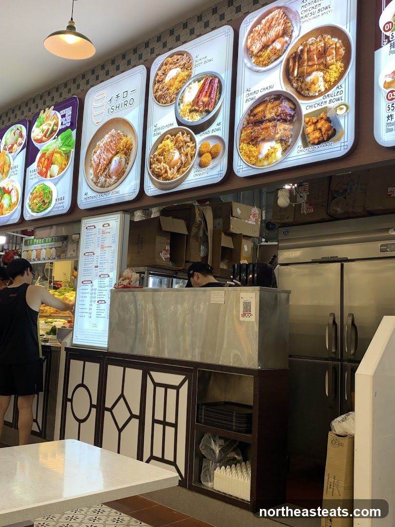 Food Stall Menu Displays