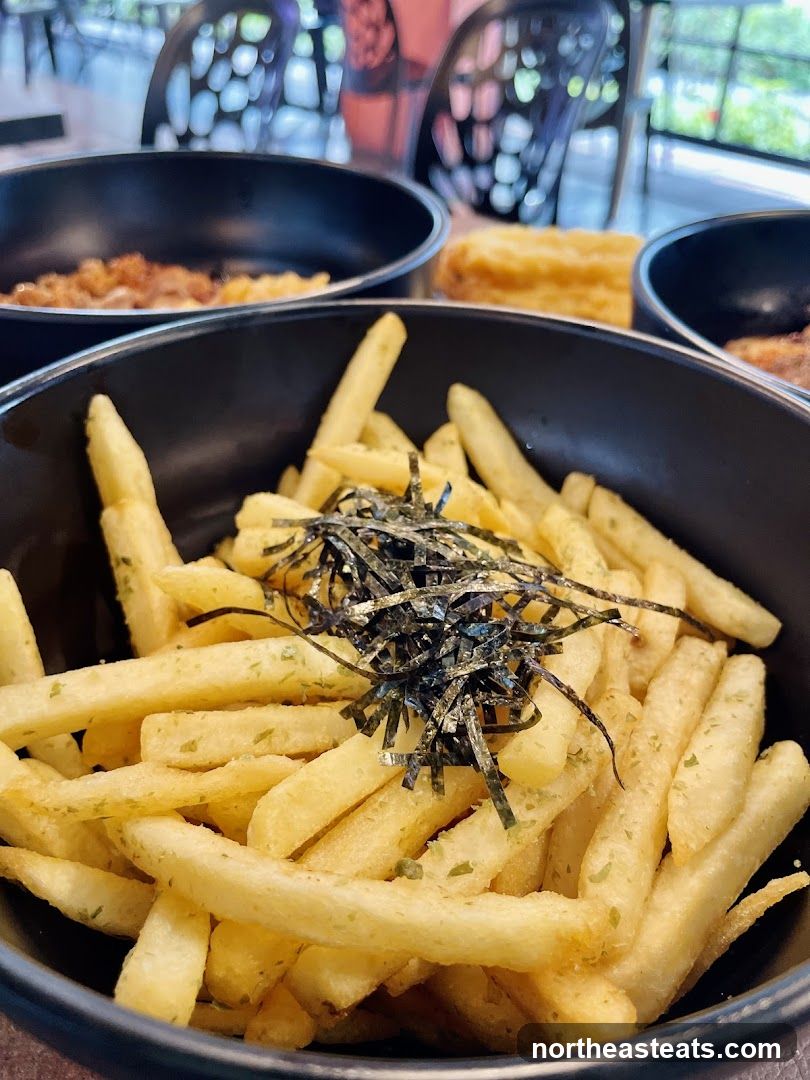 French Fries with Seaweed
