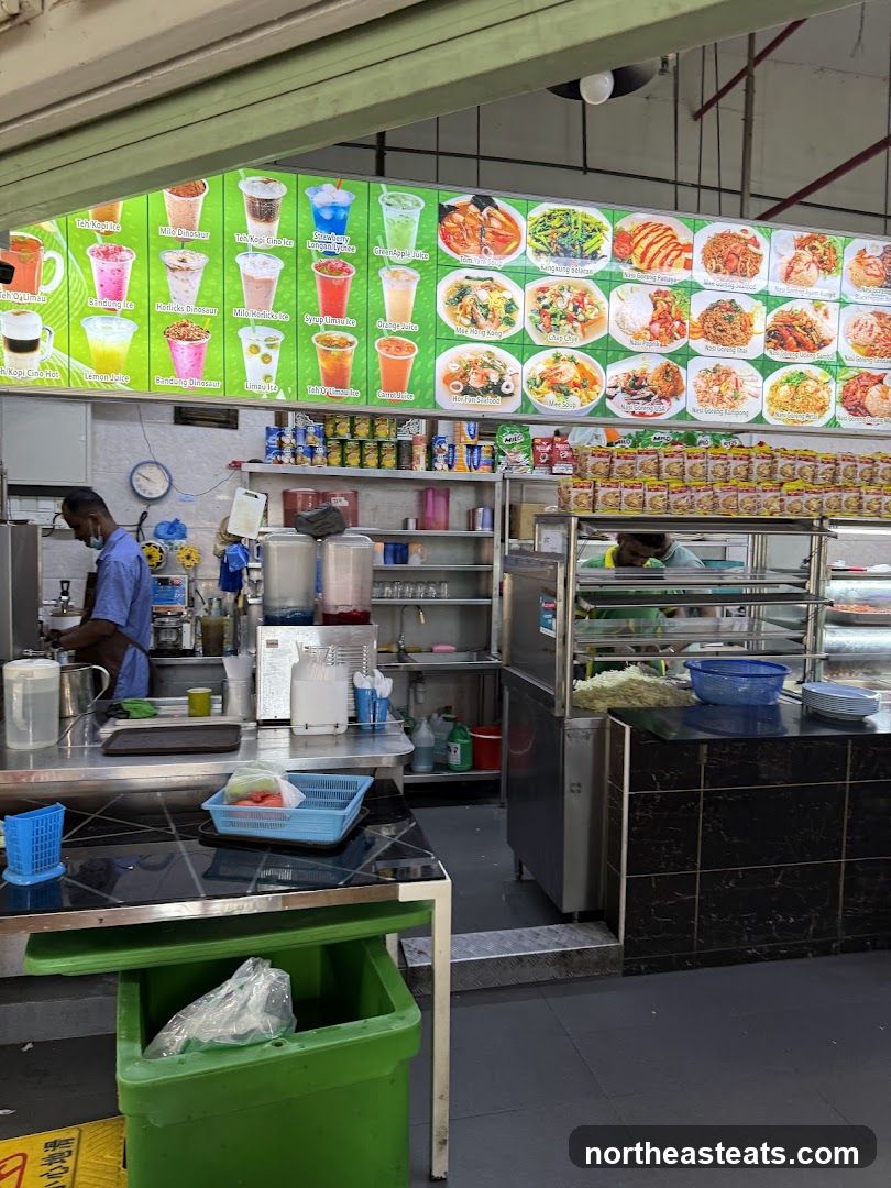 Food Stall Menu