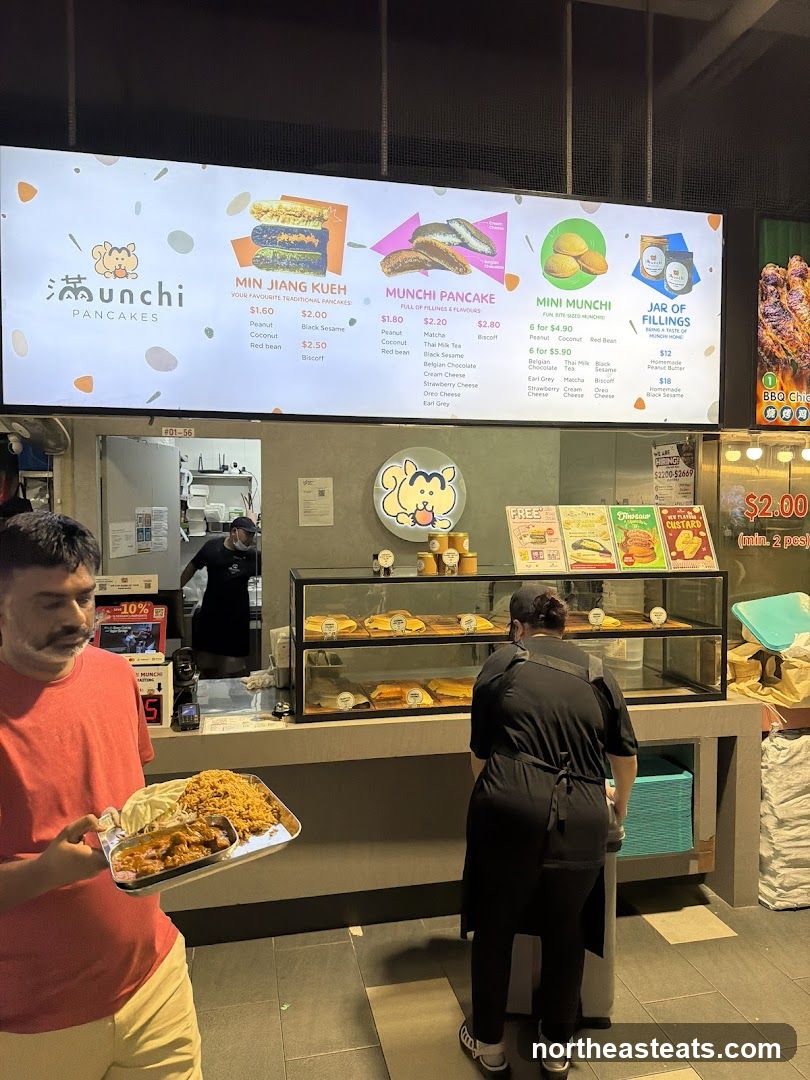Munichi Pancakes Menu
