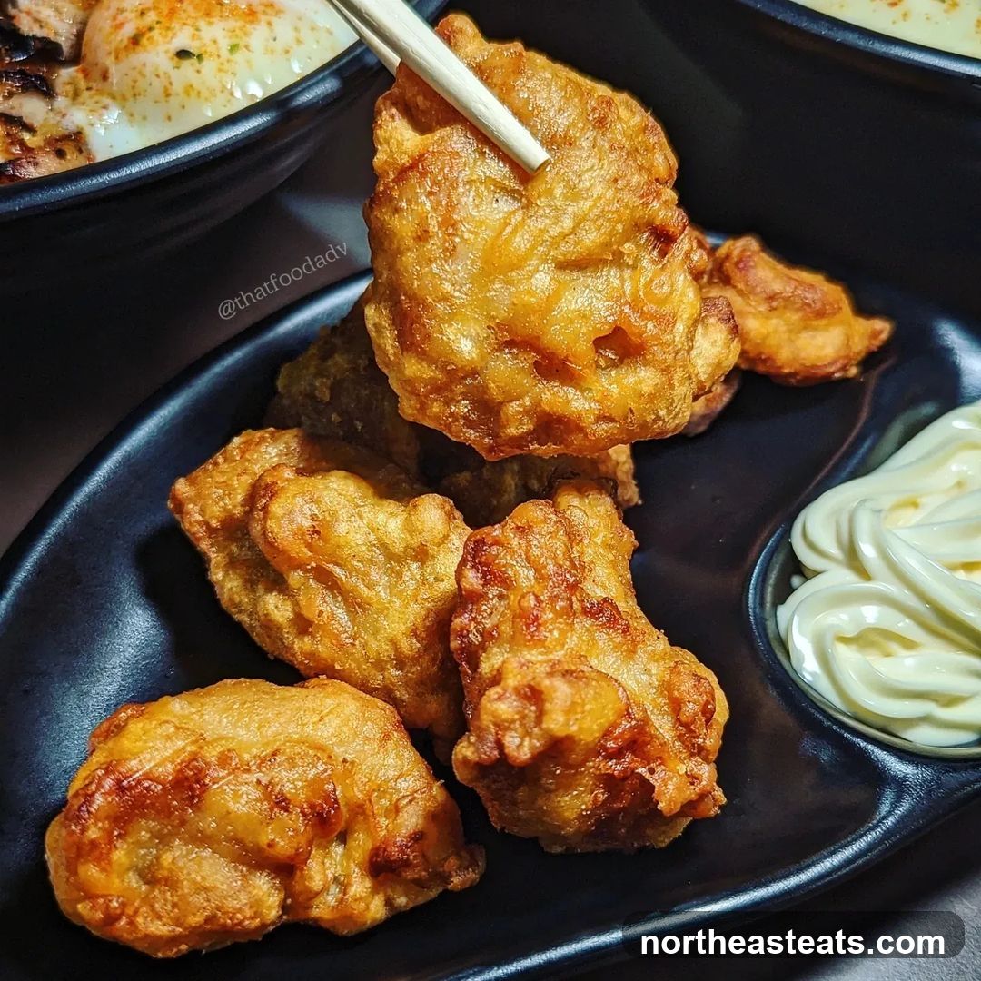 Fried Chicken Bites with Mayonnaise