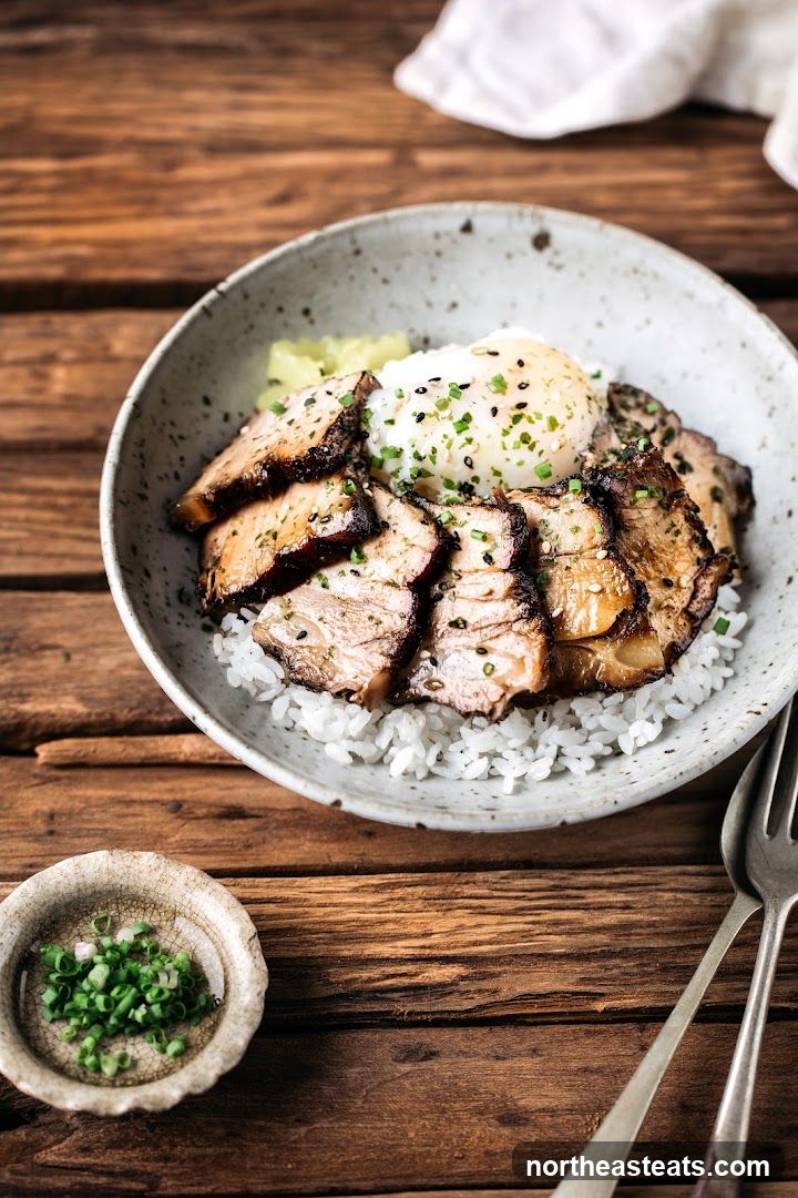Pork Belly Rice Bowl