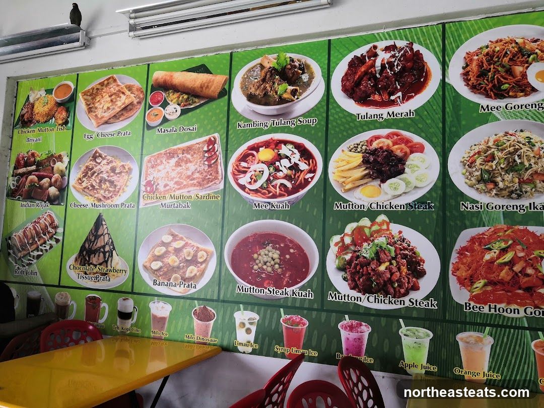 Food Menu Display