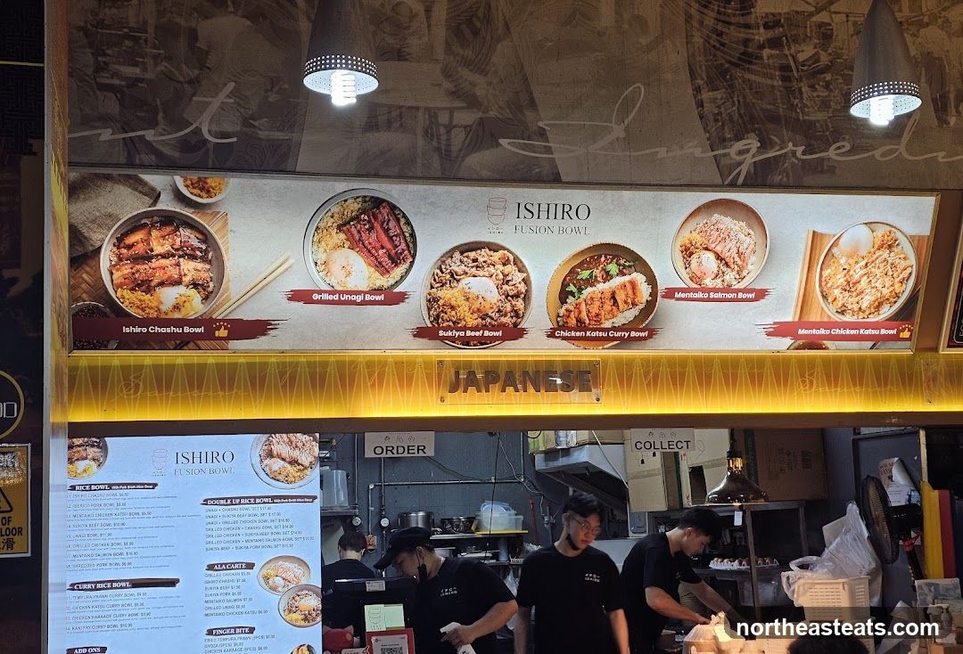Ishiro Fusion Bowl Menu