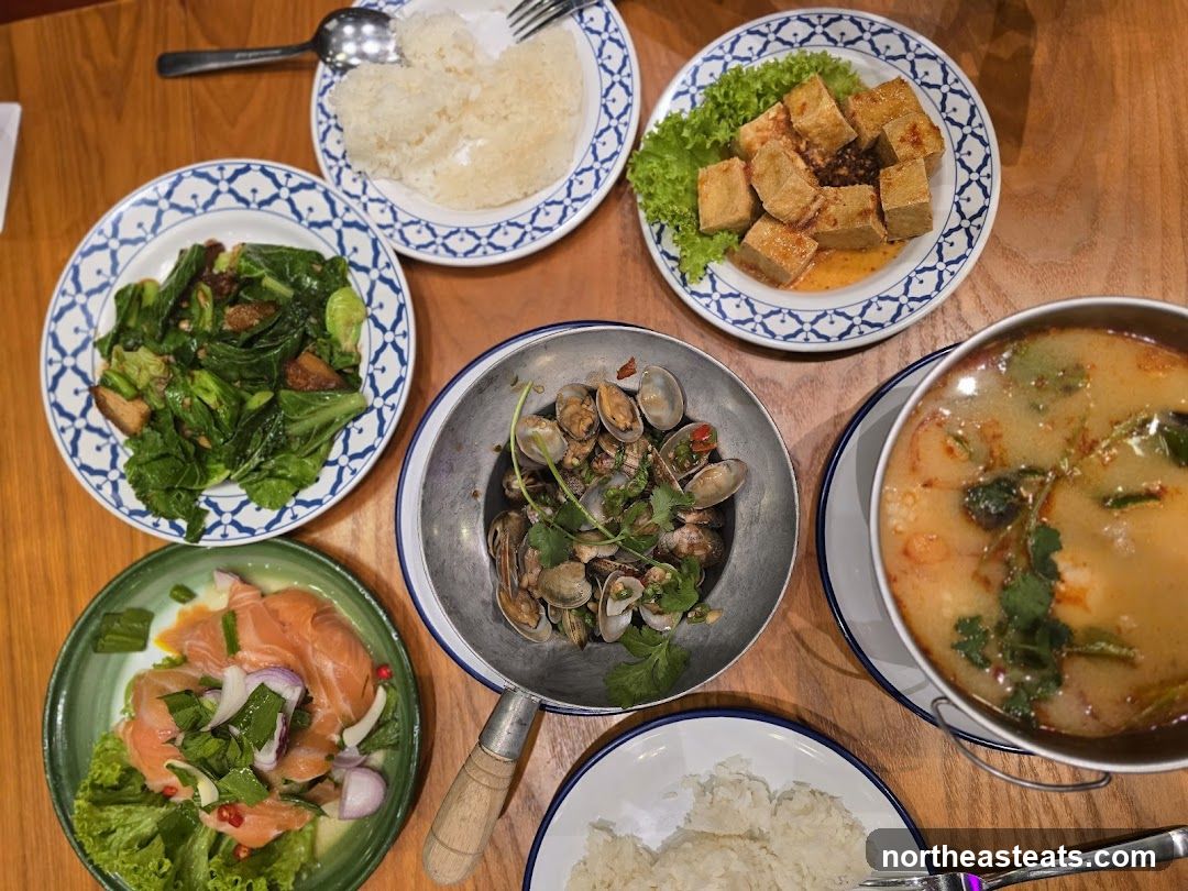 Thai Food Spread