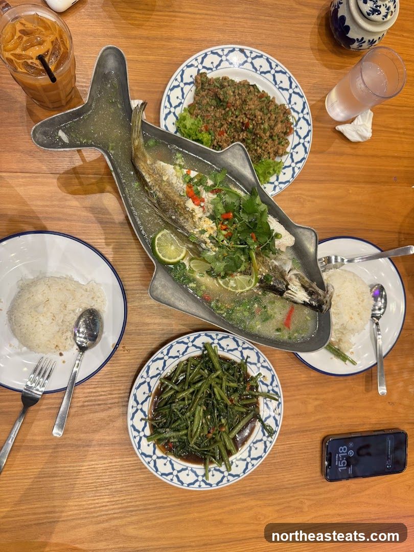 Thai Food Spread